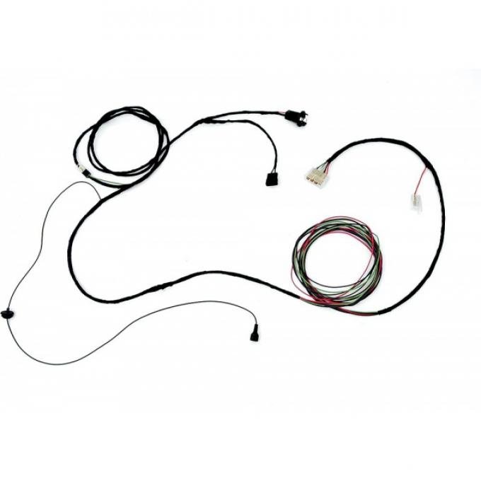 Full Size Chevy Rear Body Wiring Harness, Forward Section, 4-Door Sedan, Biscayne, 1962
