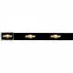 Web Belts, Up to 46'' Waist, Chevy Gold Bowtie Logo, Logo On Belt, With Bottle Opener