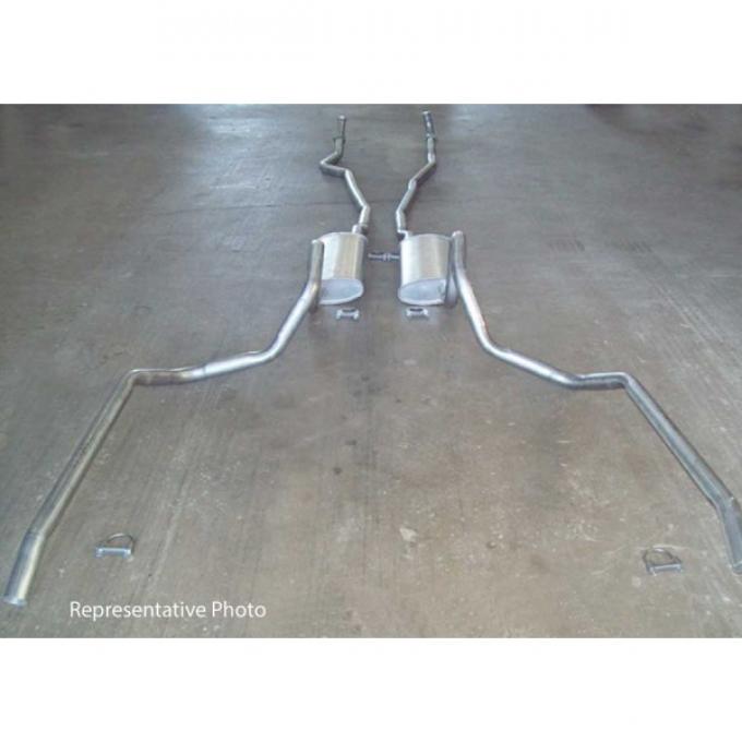 Late Great Chevy - Dual Exhaust System, Small Block, Except Station Wagon, 1971-1974