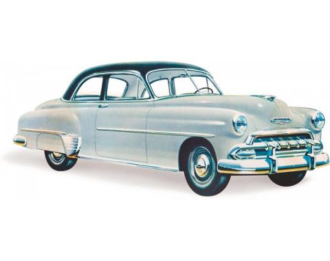 Chevy Vent Glass, Business And Sport Coupe, Styleline Two And Four Door Sedan And Station Wagon, 1949-1952