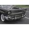 Full Size Chevy Auto Bra, With Fender Ornaments, Black, 1960