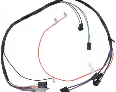 Full Size Chevy Console Wiring Harness, For Cars With Automatic Transmission, 1967