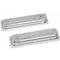 Chevy Valve Covers, Classic-Style, Aluminum, Polished, 1955-1957