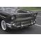 Full Size Chevy Auto Bra, Without Grille Guard Bumpers, Black, 1959