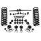 Chevy Front End Rebuild Kit, With Factory Power Steering & Urethane Bushings, 1955-1957