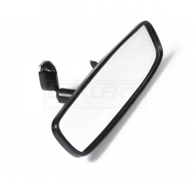 Chevelle And Malibu 10" Inner Rearview Mirror, Black, 1978-1983