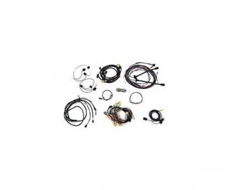 Chevy Wiring Harness Kit, V8, Automatic Transmission, With Alternator, 2-Door Hardtop, 1957