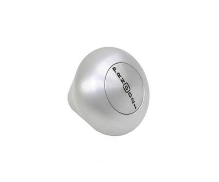 Shift Knob, Lokar, Brushed Aluminum, Mushroom Shape, 4-Speed, GM 700R4/200R4/4L80/4L80E/4L60/4L60E  Automatic Transmission
