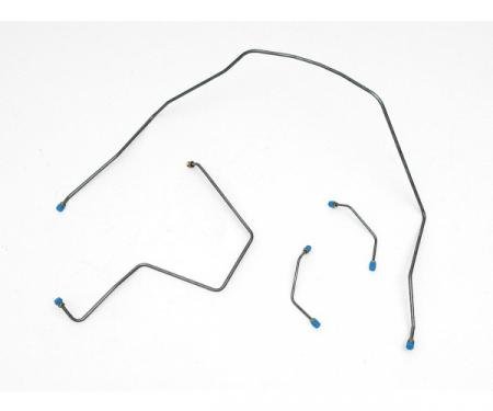 Full Size Chevy Power Front Brake Line Set, 1962-1964