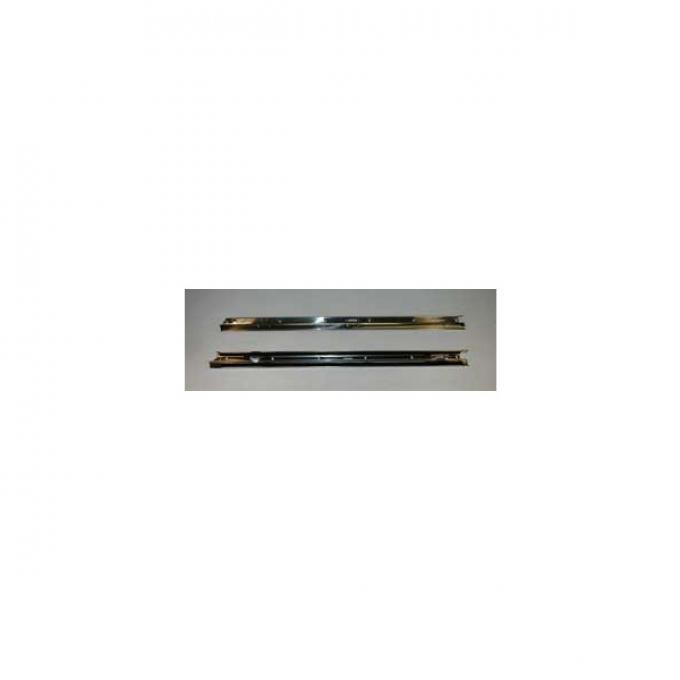 Chevy Door Flippers, 2-Door Hardtop, 1956-1957