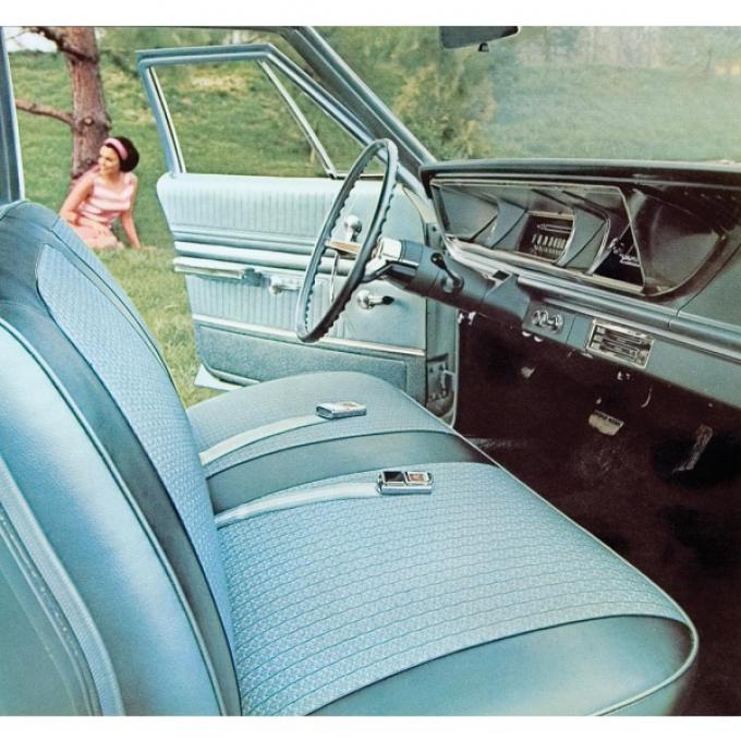 Full Size Chevy Seat Cover Set, 2-Door Sedan, Bel Air, 1966
