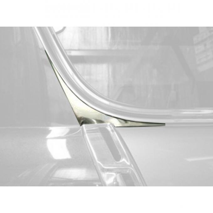 Chevy Nomad Paint Divider Filler Moldings, Polished Stainless Steel, Show Quality, 1956