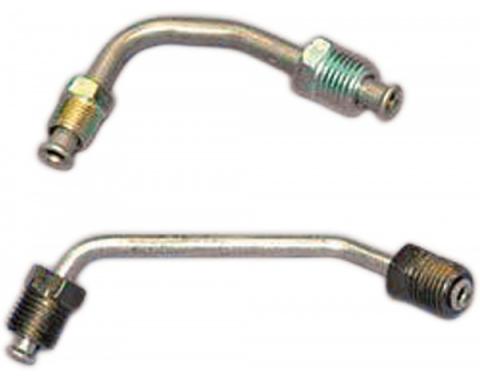 Full Size Chevy Brake Lines, Prebent, Use With Power Brakes & GM Style Proportioning Valves, 1958-1972