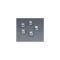 Chevy Wheel Lug Nut Set, 1955-1957