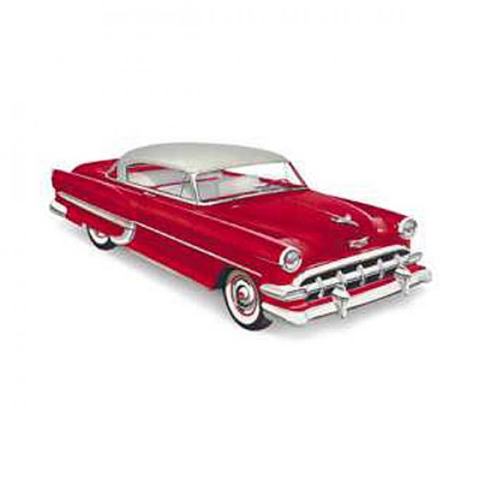 Chevy Door Glass, 2-Door Hardtop And Convertible, 1953-1954