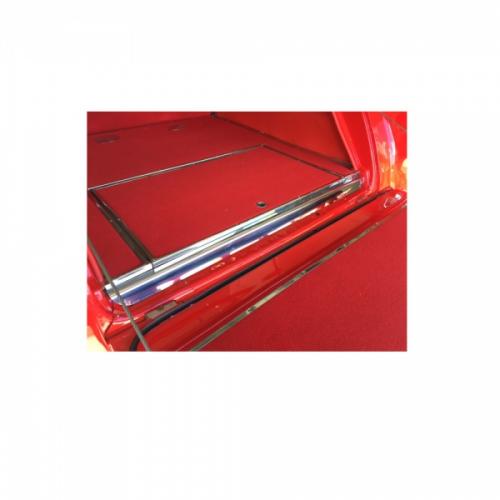 Chevy Nomad Wagon Custom Polished Stainless Tailgate Sill Plate, 19551957