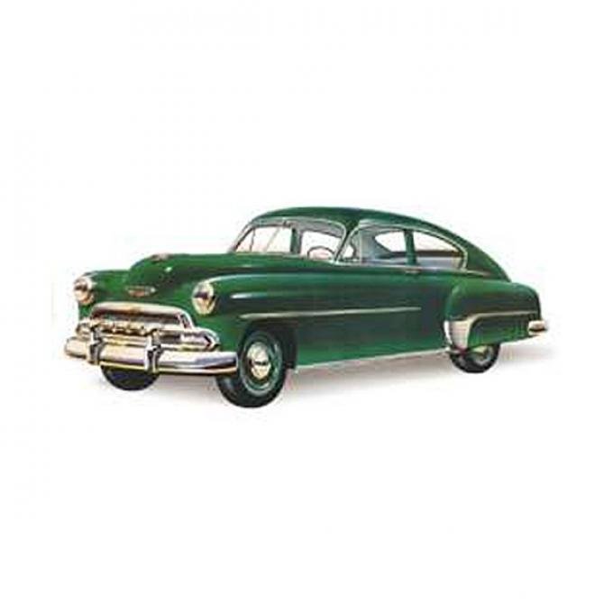 Chevy Quarter Glass, Fleetline 2-Door Sedan, 1949-1952