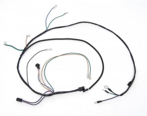 Full Size Chevy Engine & Starter Wiring Harness, Automatic Transmission, Small Block, 1958