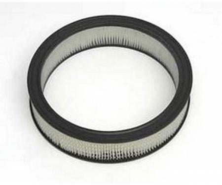 Universal Round Air Cleaner Replacement Filter, Paper, 14" x 3"