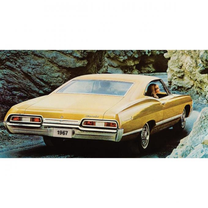 Full Size Chevy Seat Cover Set, Vinyl, 2-Door Hardtop, Impala, 1967