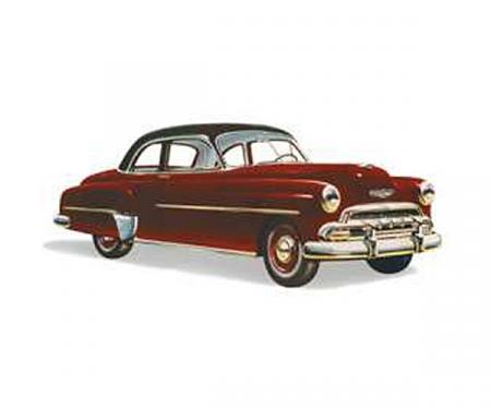 Chevy Rear Glass, Business And Sport Coupe, 1949-1952