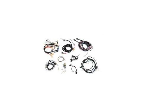 Chevy Alternator Conversion Wiring Harness Kit, 2-Door Sedan V8, With Automatic Transmission, 1957