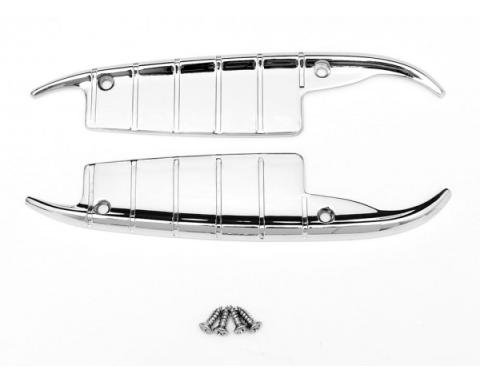 Full Size Chevy Accessory Door Handle Shields, 1958