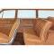 Full Size Chevy Seat Cover Set, 9-Passenger, Impala Wagon, 1964