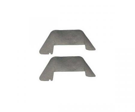 Chevy Control Arm Dust Shields, 1955-1956