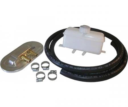 Early Chevy Master Cylinder Conversion Remote Fill Kit, 1949-1954