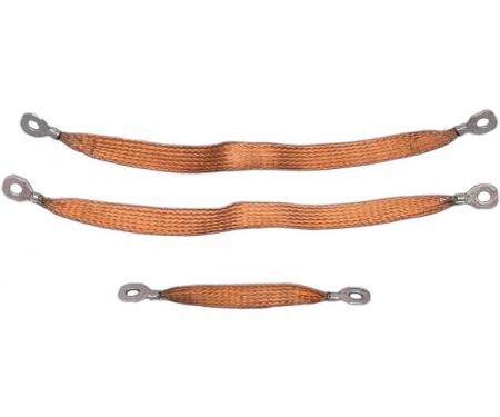 Full Size Chevy Ground Wire Strap Kit, 283ci & 348ci, 1960