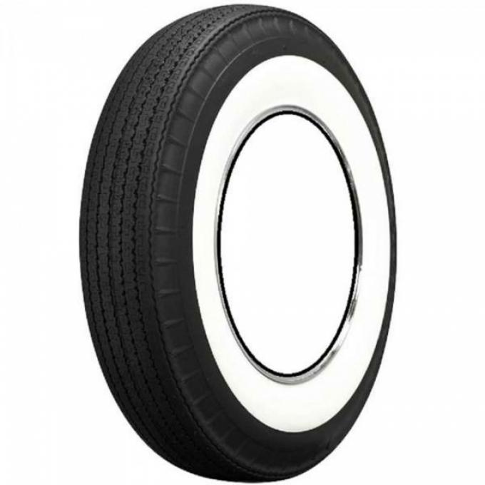 Early Chevy Tire, Original Appearance, Radial Construction,7.60 x 15'' With 3-1/4'' Whitewall, 1949-1954