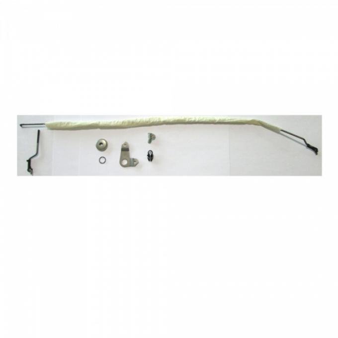 Chevy Rear Door Lock Assembly Rod, Right Side, 4-Door Sedan, 1955-1957