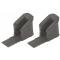 Chevy Vent Window Stop Rubber Bumpers, Hardtop And Convertible, Upper, 1951-1954