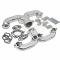 Full Size Chevy Small Block "Rams Horn" Exhaust Manifolds, 2.5", 1958-1984