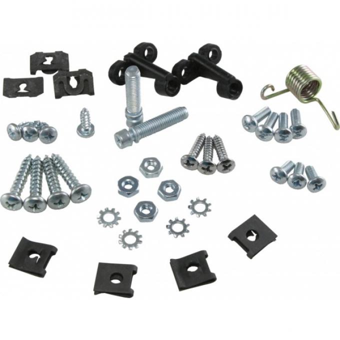 Chevy Headlight Bucket Hardware Kit, 1955-1957