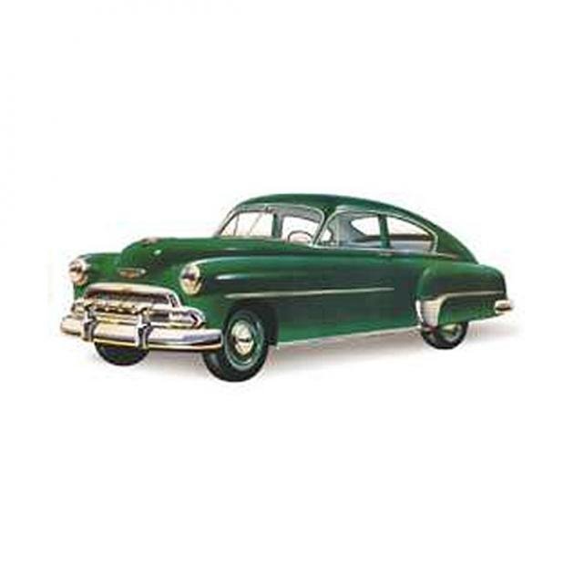 thumbnail image 2 of 2-Piece Windshield Glass For Chevy Styleline & Pontiac Coupe Sedan 1949-1952 – Grey With Shade Band 2 of 4