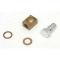 Full Size Chevy Brake Master Cylinder Brass Block & Banjo Bolt Kit, 1958