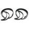 Chevy Liners, Nylon, Leaf Spring, Rear, 1949-1954