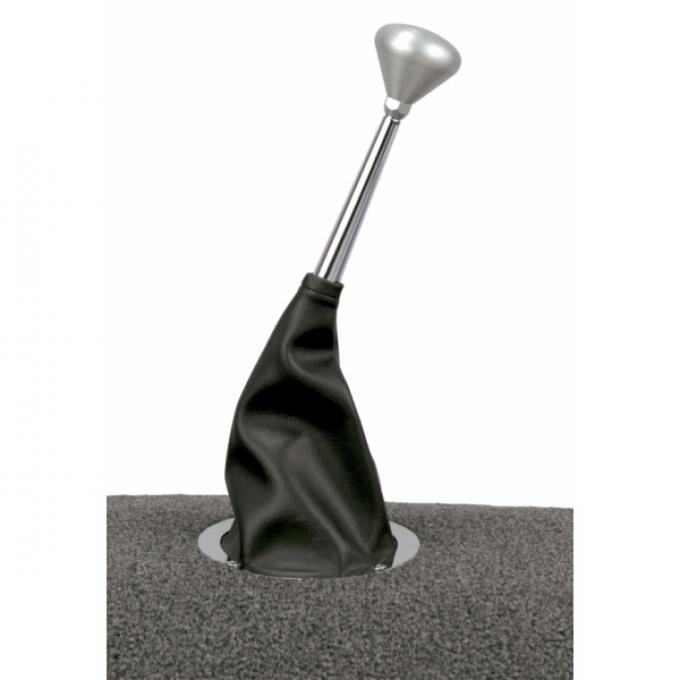 Shifter Boot, Hot Rod, With Stainless Ring, Lokar