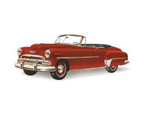 Chevy Vent Glass, Hardtop And Convertible, 1949-1952