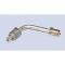 Chevy Brake Line, Prebent, Front, Stainless Steel, Use With Power Brakes & Adjustable Proportioning Valve, 1955-1957