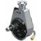 Full Size Chevy Power Steering Pump, Late-Model, Chrome, 1958-1972