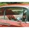 Full Size Chevy Door Glass, Clear, Non-Date Coded, Convertible, 1959-1960