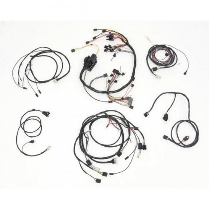 Full Size Chevy Wiring Harness Kit, With Generator & Automatic Transmission, Small Block, Impala 2-Door Hardtop, 1961