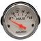 Chevy Custom Voltmeter, White Face, With Black Numbers & Orange Needle, AutoMeter, 1955-1957