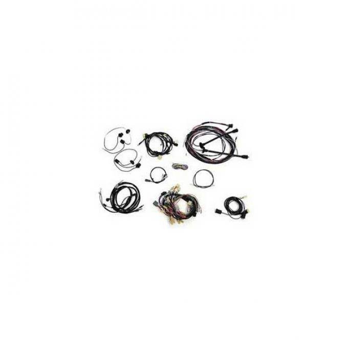 Chevy Wiring Harness Kit, V8, Manual Transmission, With Generator, 150 2-Door Sedan, 1957
