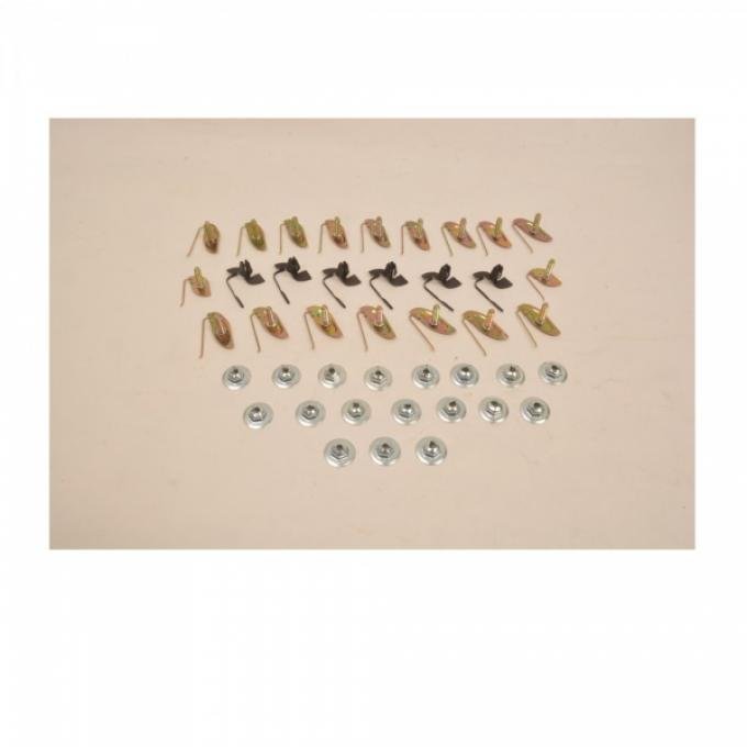 Quarter Molding Clip Set forÂ 1962 BelAir 2-Doors
