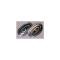 Chevy Rear Bumper Back-Up Light Opening Covers, 1957
