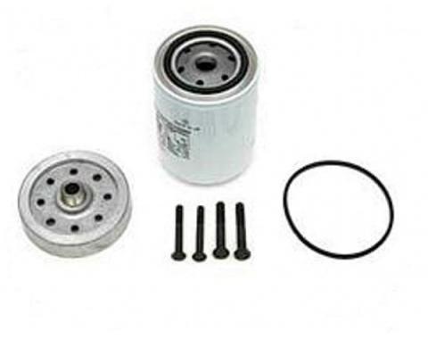 Full Size Chevy Oil Filter Adatper Kit, Spin-On, 1958-1967